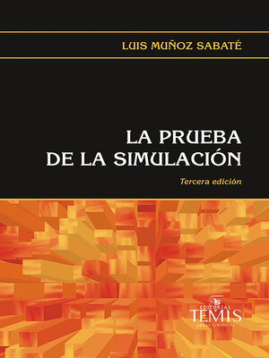 cover image of La prueba de la simulación